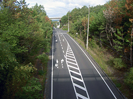 一般国道368号（下比奈知）舗装整備工事 写真