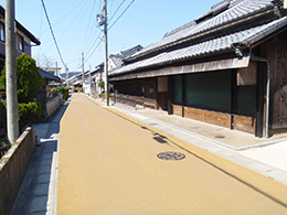 上野名張線景観まちづくりプロジェクト（舗装）工事 写真